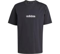 adidas Essentials Linear Single Jersey T-Shirt Herren JE8993 - black/white 4XL
