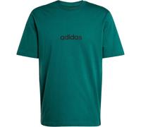 adidas ESSENTIALS SINGLE JERSEY EMBROIDERED LOGO Herren T-Shirt, dunkelgrün, größe XXXL