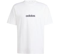 adidas Herren T-Shirt Linear Single Jersey Tee JE9000 XS White/Black