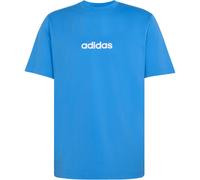 Adidas T-Shirt Essentials Linear Single Jersey KC0884 Herren Ray Blue/Off White S