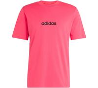 adidas Essentials Linear Single Jersey T-Shirt Herren KF2391 - power pink/black M