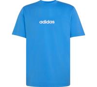 adidas Essentials Linear Single Jersey T-Shirt Herren KC0884 - ray blue/off white L