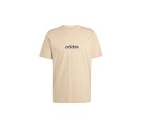 T-Shirt ADIDAS SPORTSWEAR "M LIN SJ T", Herren, Gr. M, warm sandstone, schwarz, Obermaterial: 100% Baumwolle, sportlich, Rundhals, Shirts (73162803-M) warm sandstone, schwarz