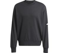 adidas Essentials Loose Fit 3-Streifen Logo Sweatshirt Herren JF3576 - black/white M