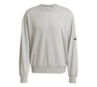 adidas Essentials Loose Fit 3 Bar Logo Sweatshirt, Farbe Grau, Größe XS