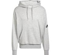 Adidas Essentials Loose Fit 3 Bar Logo French Terry Kapuzenpullover 2XL Medium Grey Heather / Black
