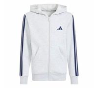 adidas J 3 STRIPES FL FZ HD Kinder-Sweatjacke, grau, größe 164