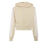adidas - Kid's Essentials Full Zip Hoodie - Zip-Hoodie, Gr. 128, beige (CrystalLinen/White)