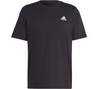 Adidas Essentials Single Embroidered Small Logo Herren T-Shirt, schwarz 4XL
