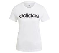 Adidas W LIN T Damen XS Weiß/Schwarz