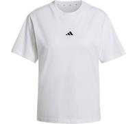 adidas Essentials Small Logo Baumwoll T-Shirt Damen JC5944 - white/black M