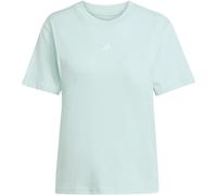 adidas Essentials Small Logo Baumwoll T-Shirt Damen JY4965 - halo mint/white XS