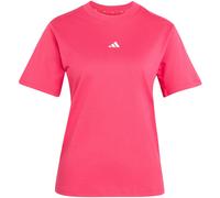 adidas Essentials Small Logo Baumwoll T-Shirt Damen KF8395 - power pink/white XL
