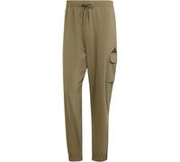 adidas Essentials Small Logo Cargohose Herren JD1824 - olive strata/black L