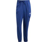 adidas Essentials Small Logo Cargohose Herren JD1825 - dark blue/white XS