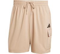 adidas Essentials Small Logo Chelsea Cargoshorts Herren JX5656 - warm sandstone/black XL