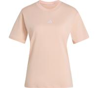 adidas Damen Essentials Small Logo Cotton T-Shirt (Größe XS, rosa)