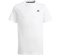 Adidas Essentials Small Logo Cotton Kinder T-Shirt, weiß 176