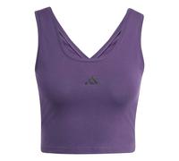 adidas Essentials Small Logo Cotton Lifestyle Tanktop, Farbe Lila, Größe S