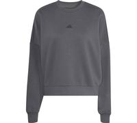 adidas Essentials Small Logo Feel Cozy Sweatshirt grey six-black (ABZU) 2XL
