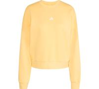 Adidas Sweatshirt Sportswear mit Logo, Rundhalsausschnitt – Dunkelgelb – Gr. M