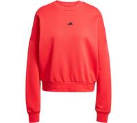 Adidas Sweatshirt Essentials Small Logo Feelcomfy JI6061 Damen Pure Ruby/Black L