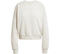 adidas Essentials Small Logo Feelcomfy Sweatshirt Damen JI6069 - wonder alumina/white S