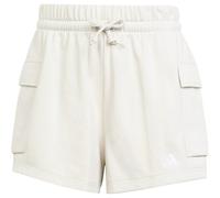 adidas Essentials Small Logo French Terry Cargoshorts Damen JC5699 - wonder alumina/white XL