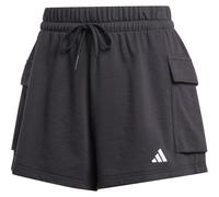 Essentials Small Logo French Terry Cargoshorts Black / White XS