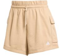 adidas Essentials Small Logo French Terry Cargoshorts, Farbe Beige, Größe M