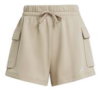 adidas Essentials Small Logo French Terry Cargoshorts Damen KC5255 - wonder cargo/white XL