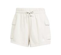 adidas Essentials Small Logo French Terry Cargoshorts, Farbe Beige, Größe XS
