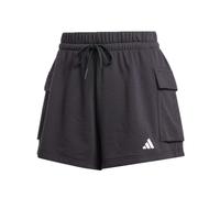 adidas Essentials Small Logo French Terry Cargoshorts, Farbe Schwarz, Größe XL