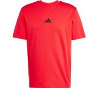 adidas ESSENTIALS SMALL LOGO Herren T-Shirt, rot, größe S