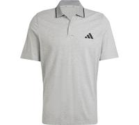 Adidas Herren Poloshirt Essentials Piqué SMALL-Logo Mittelgrau/Schwarz XXL