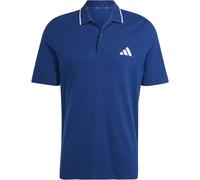 adidas Essentials Small Logo Piqué Poloshirt Herren JE9021 - dark blue/white XS