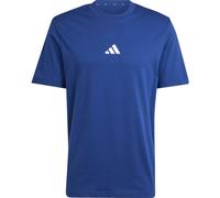 adidas Essentials Small Logo Single Jersey T-Shirt Herren JF1093 - dark blue/white 3XL