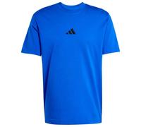 adidas Essentials Small Logo Single Jersey T-Shirt Herren JF1094 - team royal blue/black 3XL