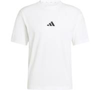 adidas Essentials Small Logo Single Jersey Tee white-black (001A) M