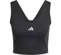 adidas Essentials Small Logo Tanktop Damen JE1321 - black/white XS