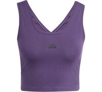 Adidas Tanktop Essentials Small Logo Baumwolle Damen Lila Größe L