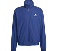 Adidas Essential Small Logo Windbreaker Jacke M Dark Blue / White