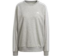 Adidas Essentials Studio Lounge 3-Streifen Sweatshirt Damen Sweatshirt, grau L