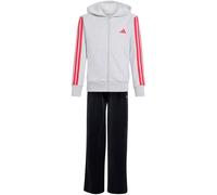 adidas J 3 STRIPES FL FZ HD Kinder-Sweatjacke, grau, größe 140