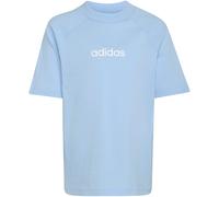 adidas Essentials T-Shirt jüngere Kinder KT3323 - glow blue/white 122