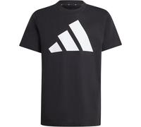 adidas Unisex Kids Essentials Big Logo T-Shirt, Black/White, 9-10 Years
