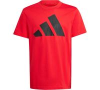 Adidas Kinder-T-Shirt Essentials Big Logo Unisex Pure Ruby/Black Größe 128