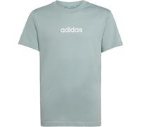 adidas - Kid's Linear Tee 160 - T-Shirt, Gr. 128, grau (WonderSage/White)