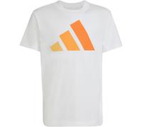 adidas Essentials Big Logo T-Shirt Kinder KS0384 weiß / orange 176