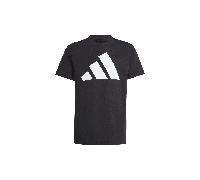 adidas Essentials T-Shirt Kinder JC9660 - black/white 152